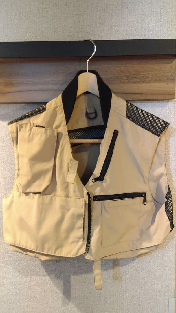 Simmsヴィンテージマスターベスト斜めロゴ