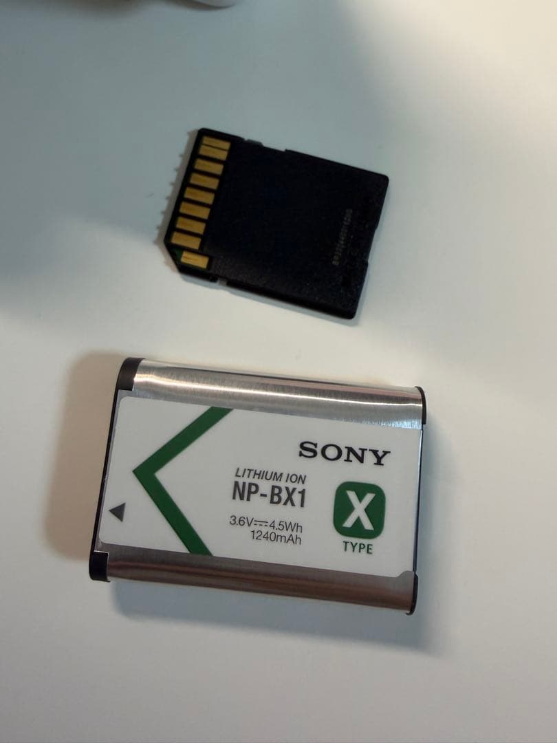 SONY ZV-1ホワイト128GB SDカード付 美品