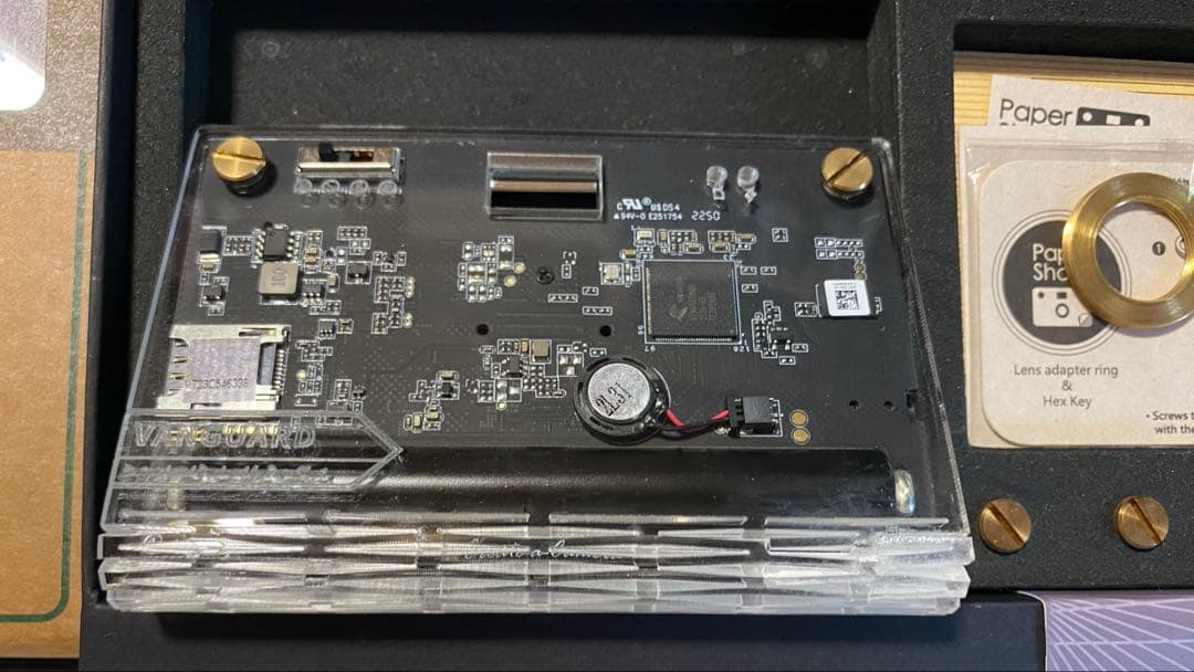 ペーパーシュートカメラ　papershoot camera