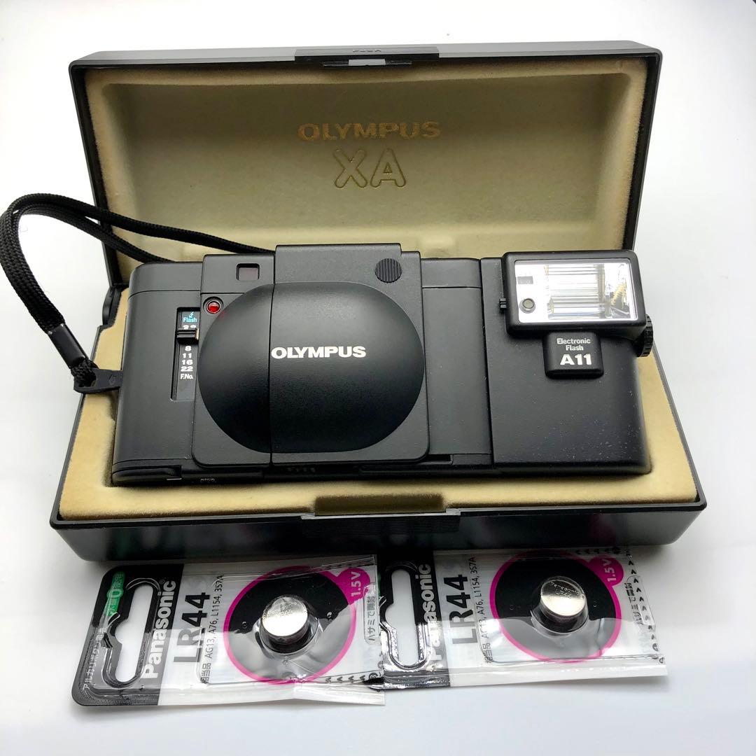 【名品】OLYMPUS XA 35ｍｍ F2.8 A11 付きフィルムカメラ