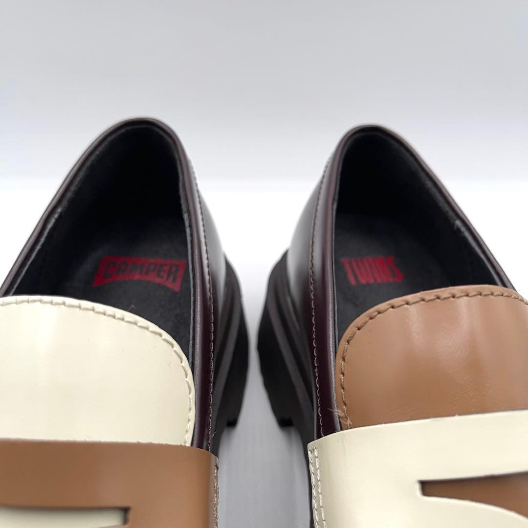 51108 美品！カンペール　ウォールデン　ツインズ　ローファー　23.5cm