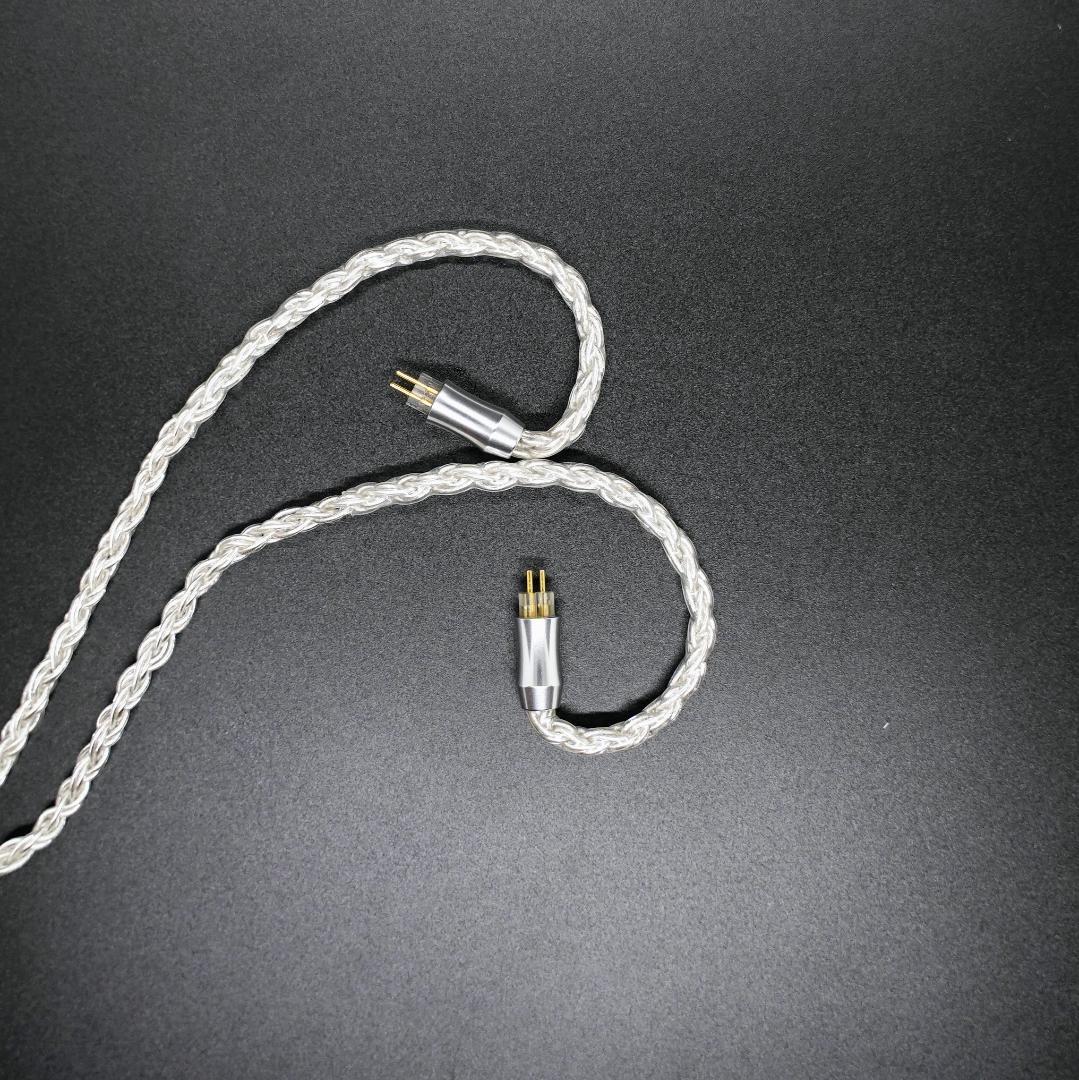 超希少!16芯 最高銀メッキOCC リケーブル 2pin/3.5mm標準プラグ