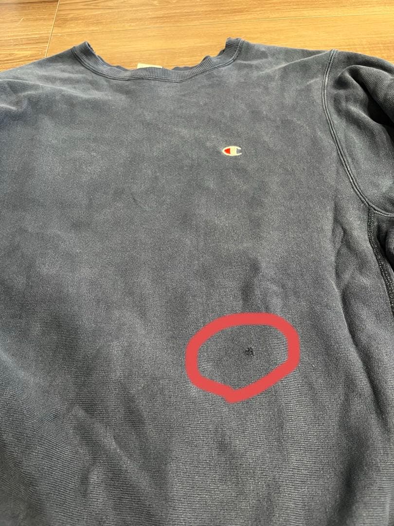 80's Champion reverse weave ネイビーフェード