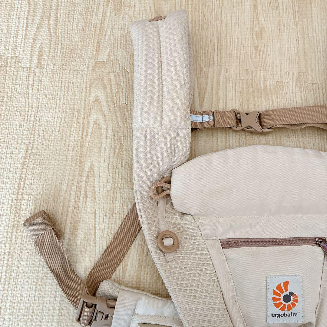 エルゴベビー オムニブリーズ ナチュラルベージュ 抱っこ紐 メッシュ