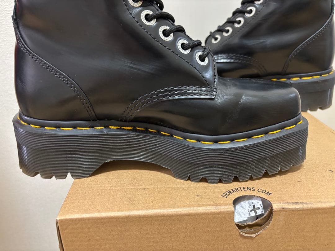 Dr. Martens 1490 QUAD SQUARED 10ホール　厚底