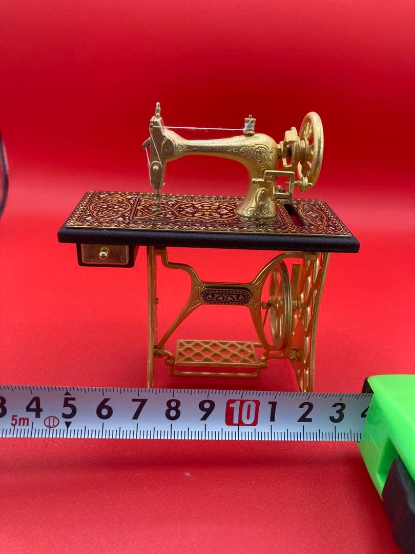 CREDAN スペイン製 ミシン ミニチュア 置物 飾り物 アンティーク