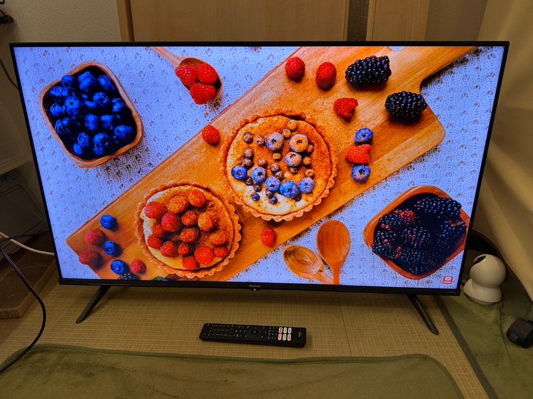 ハイセンス hisense 43型　スマートテレビ 43A6G　21年製極美品！