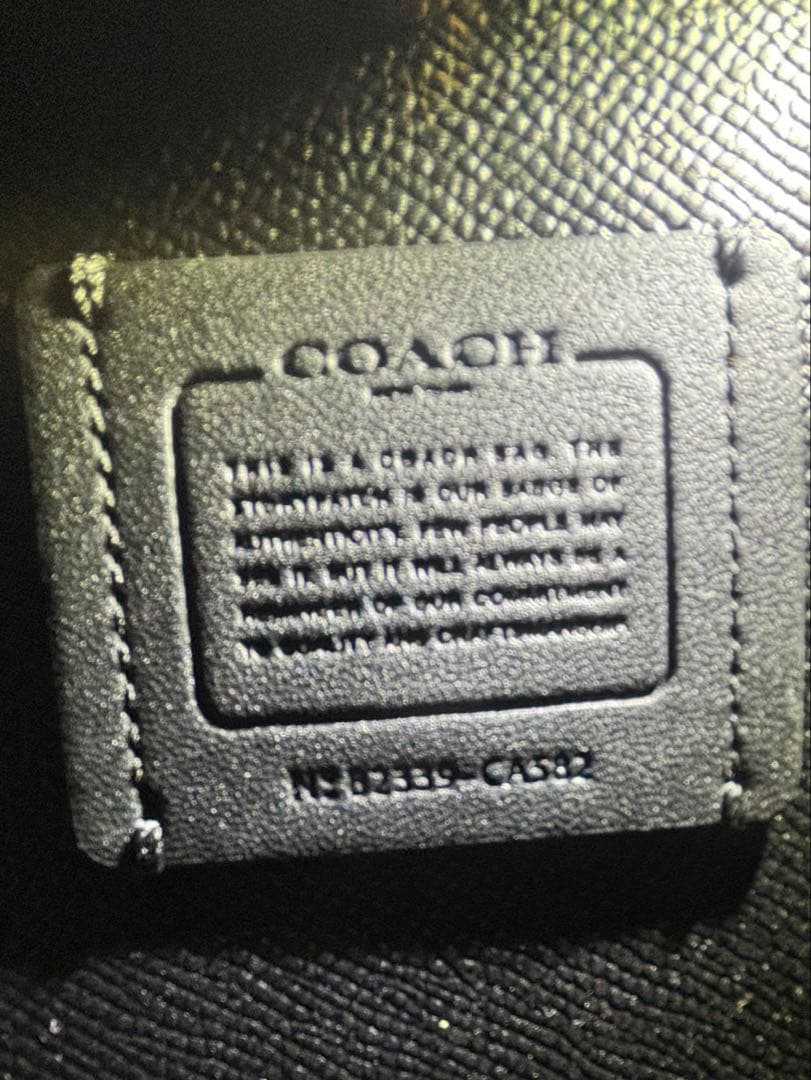 COACH コーチ モリー バケットバッグ 22 シグネチャー CA582