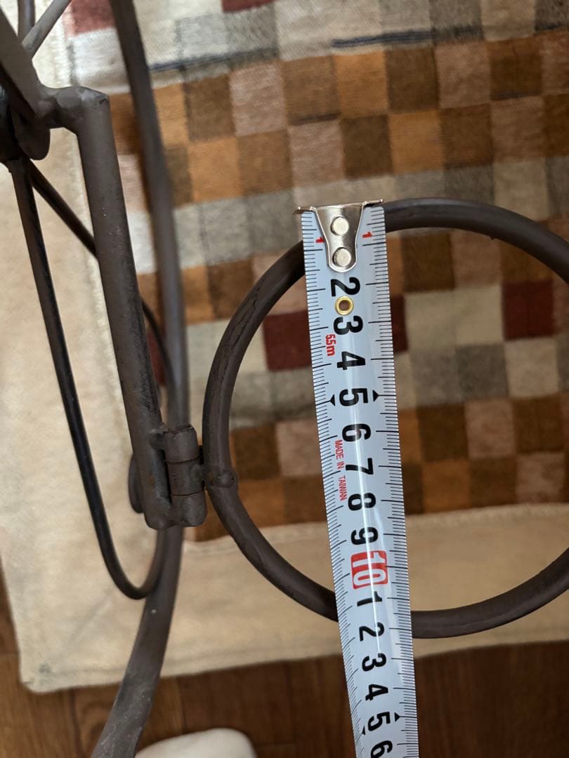 アイアン三輪車　プランタースタンド　アンティーク　オブジェ　ガーデン　カフェ