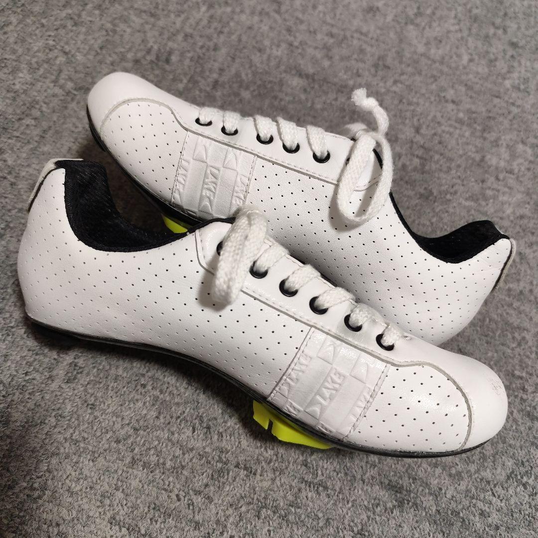 極美品　40.0　LAKE KX333　シューズ　競輪　レイク　サイクルシューズ