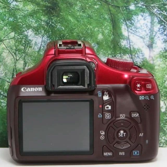 ❤スマホに動画と写真転送OK☆人気の赤☆美品♪Canon Kiss X50❤