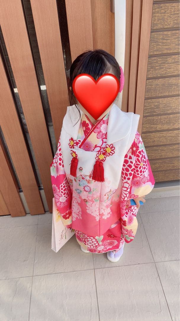 七五三 着物 3歳 女の子 被布セット リョウコキクチ