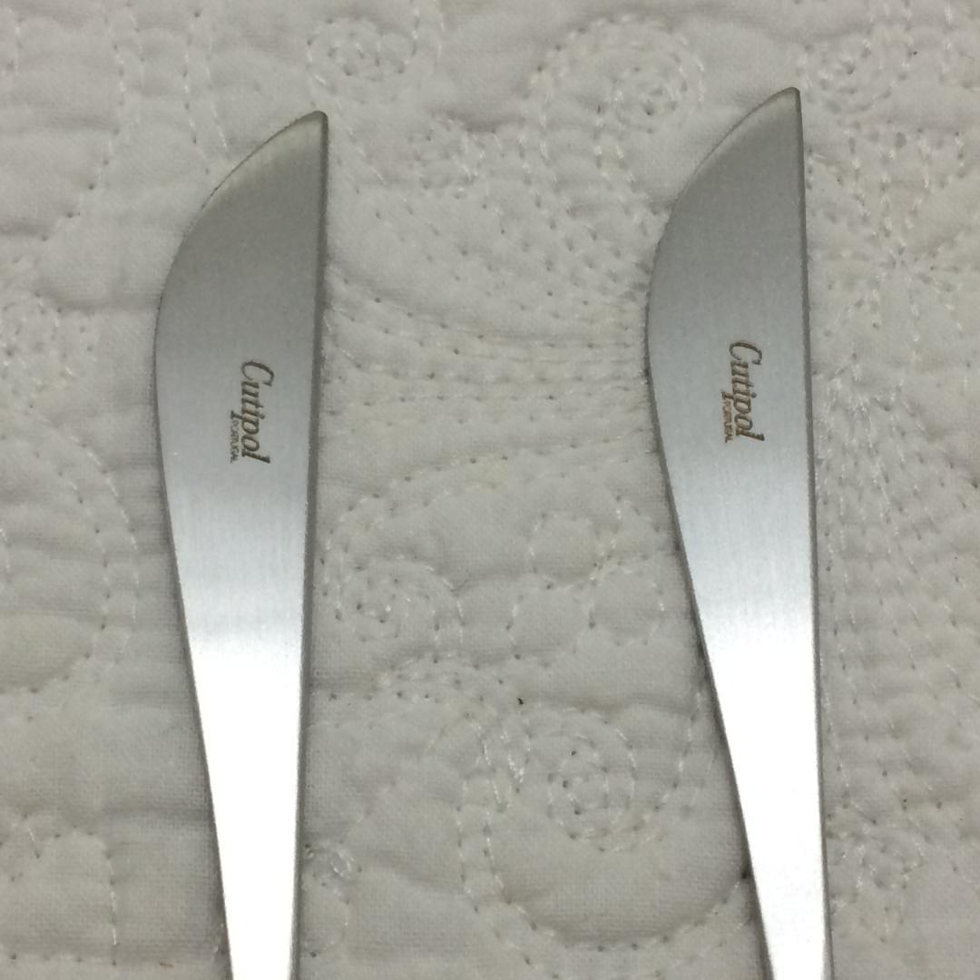 正規品　クチポール　MOONマットシルバー　デザートセット　計６本