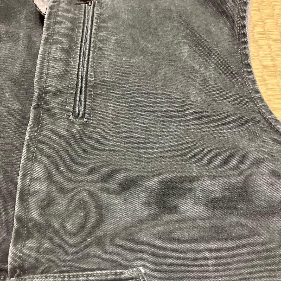 カーハート carhartt ベスト モスグリーン ダック ボア ロゼ