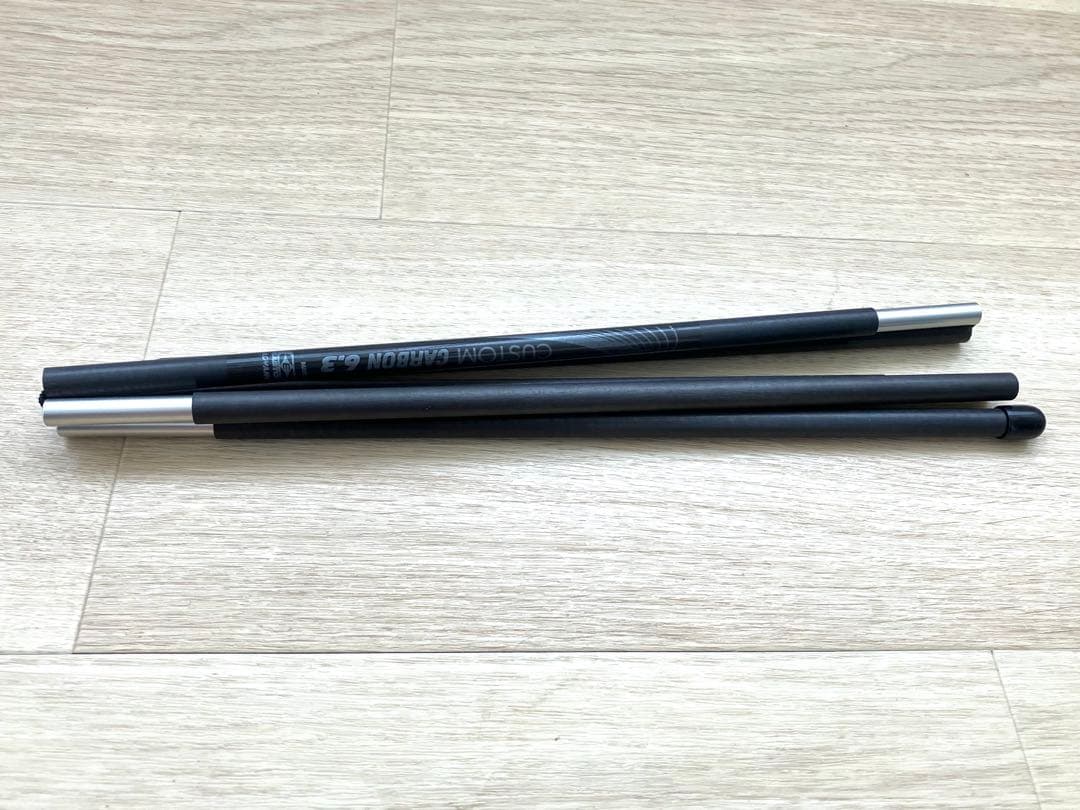 シックスムーンデザインズ カーボンポール 124cm UL ルナソロ テント
