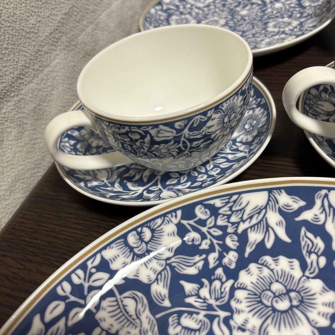 タッパーウェア ウィリアム・モリス【テーブルウェア マロウ12点セット】