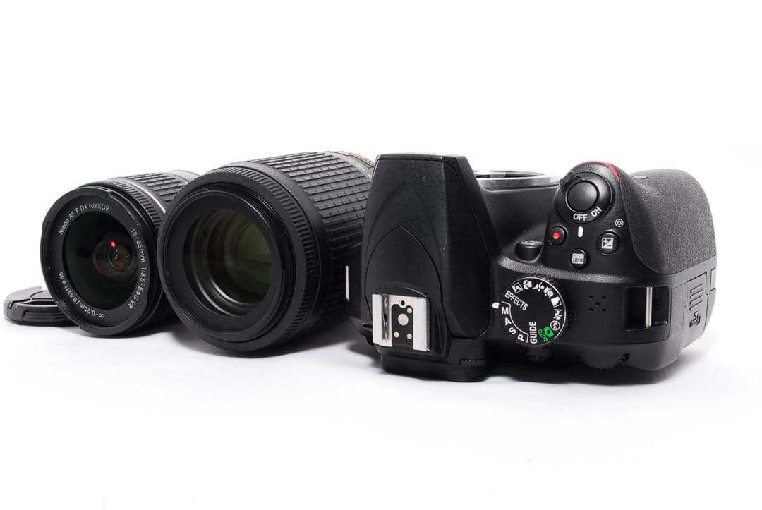 WiFi楽々転送◆Nikon D3400◆一眼レフカメラ◆すぐ使える◆高級レンズ