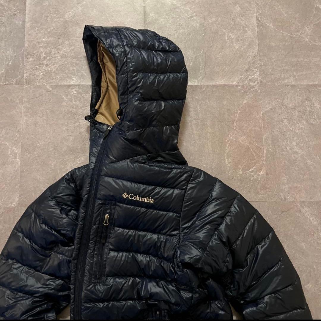 【超希少❗️】極暖！columbia ダウン　ブラック XL