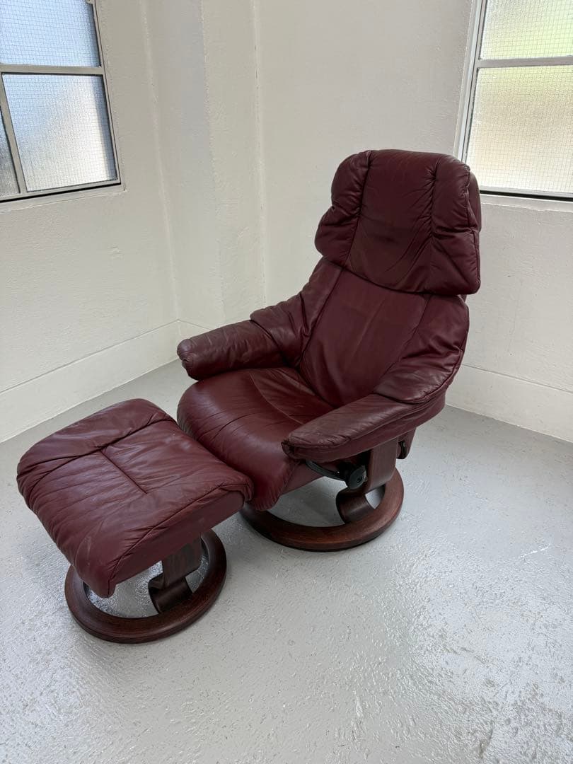 EKORNES エコーネス RENO ストレスレスチェア レノ S オットマン付