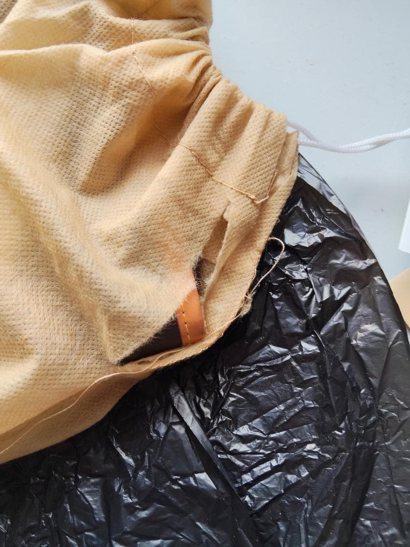 ガーメントバッグ 詳細写真