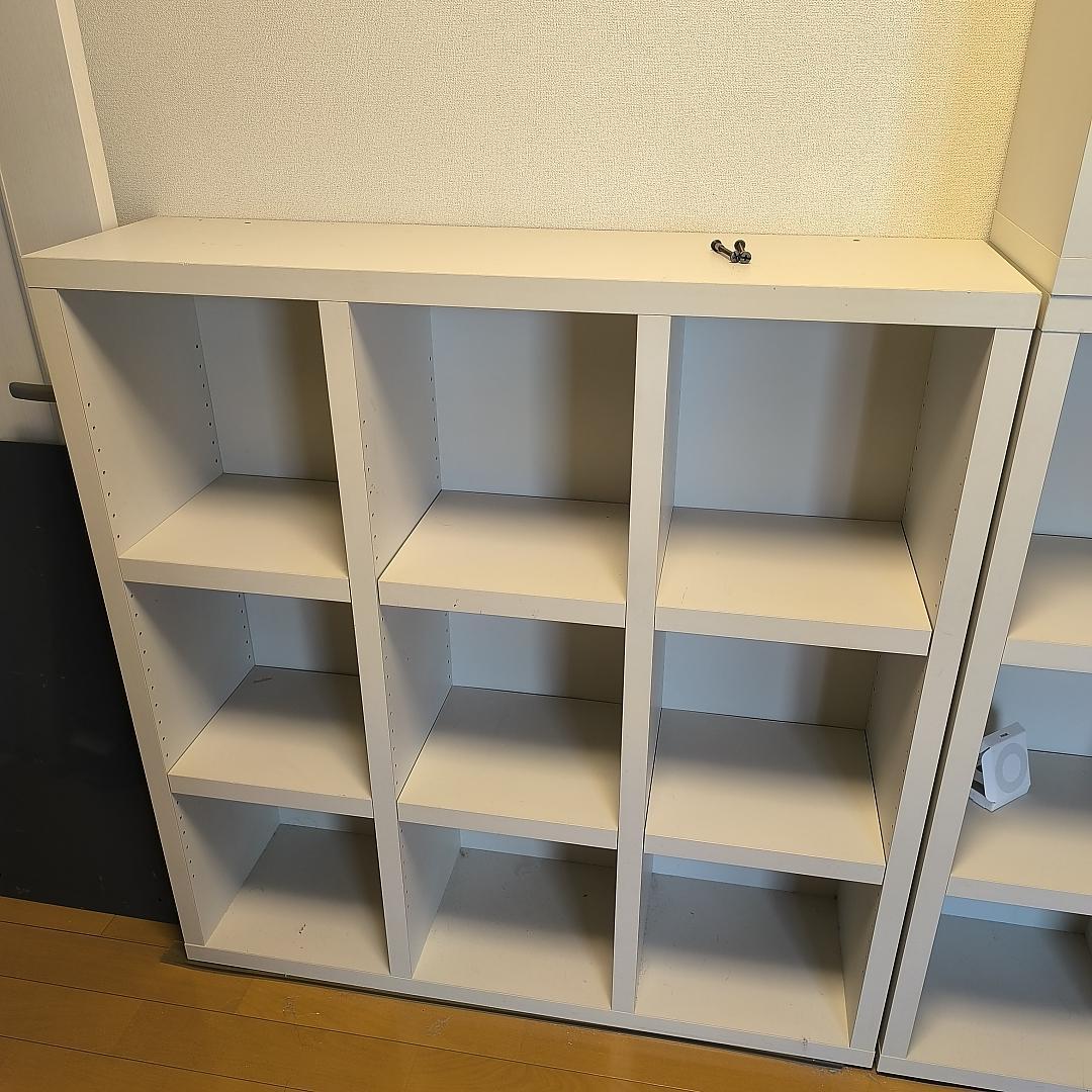 【2/20迄】110cm正方形 本棚 ナンバー① 3つ星素材 250サイズ送料込