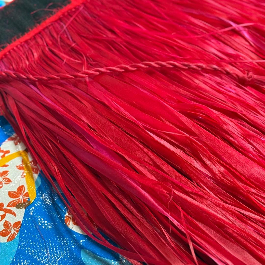 『りか品です』タヒチアンダンス　ロングモレ　＊情熱の赤