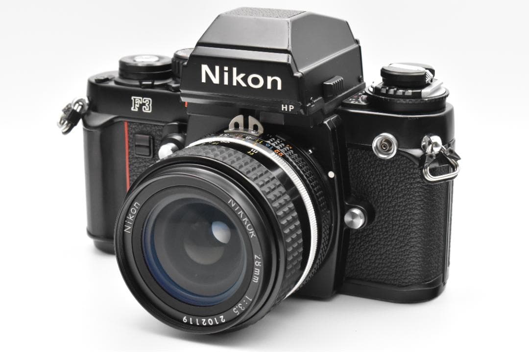 Nikon F3 HP Ai-S NIKKOR 28mm F3.5 完動品