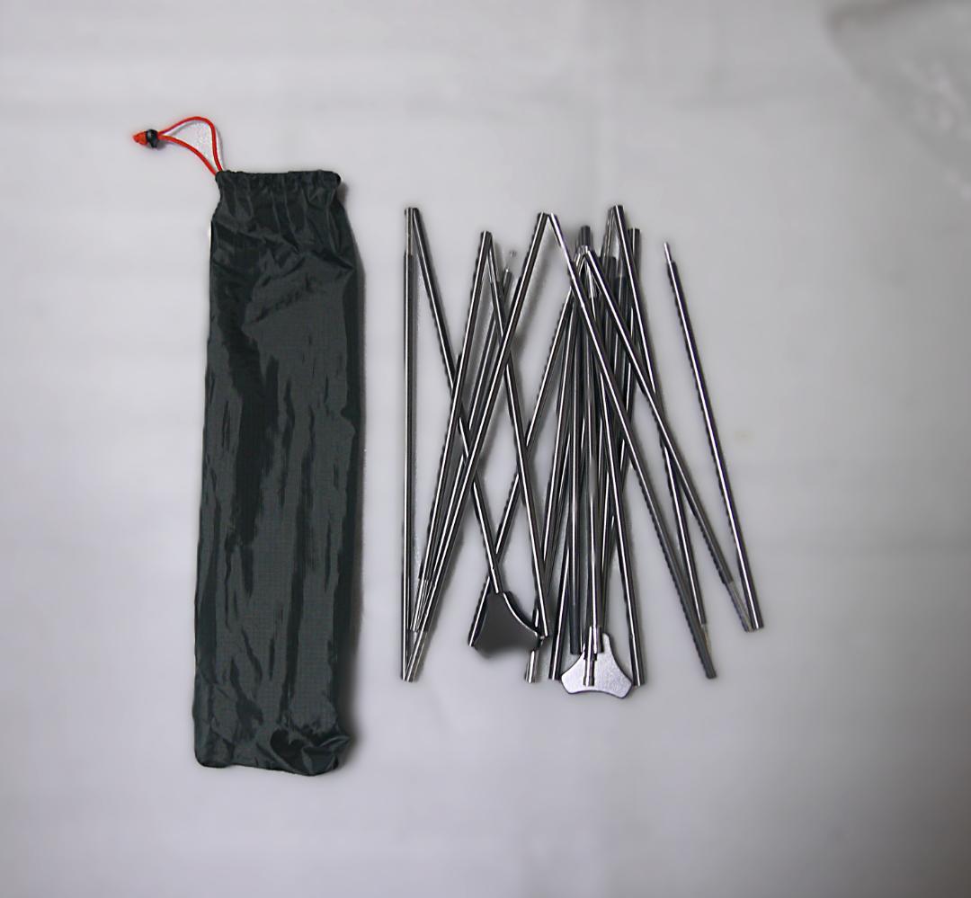 Spider 1 テント 緑色 収納バッグ付き