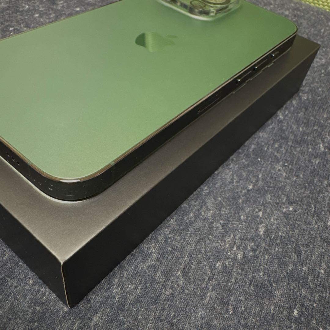 【美品】iPhone13Pro 128GB アルパイングリーン SIMフリー