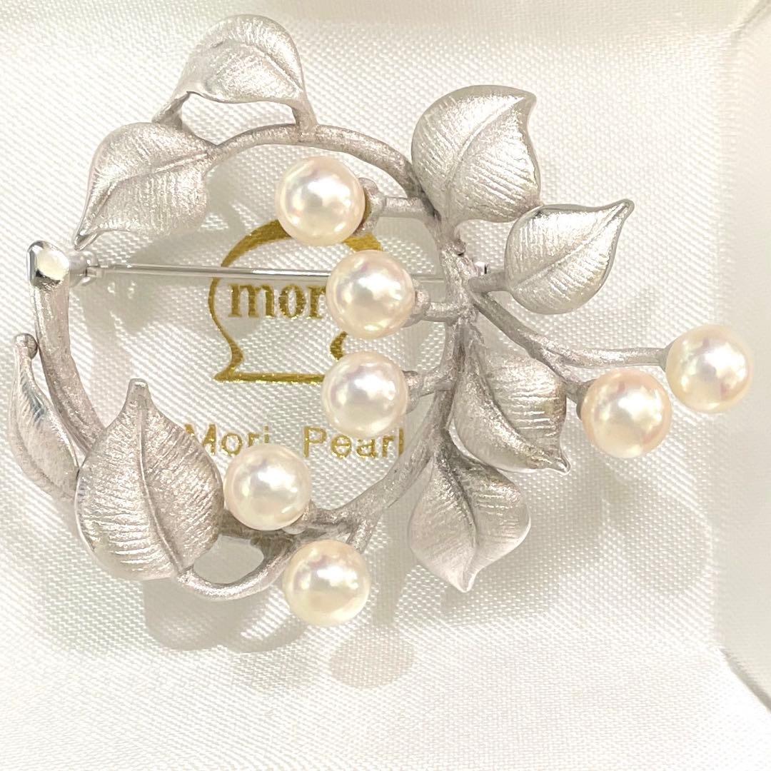 森パール　パールブローチ　入学式　卒業式　あこや真珠　コサージュ　検索-ミキモト