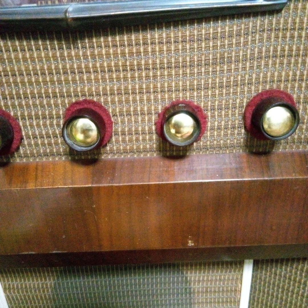 真空管アンプ ブラウン