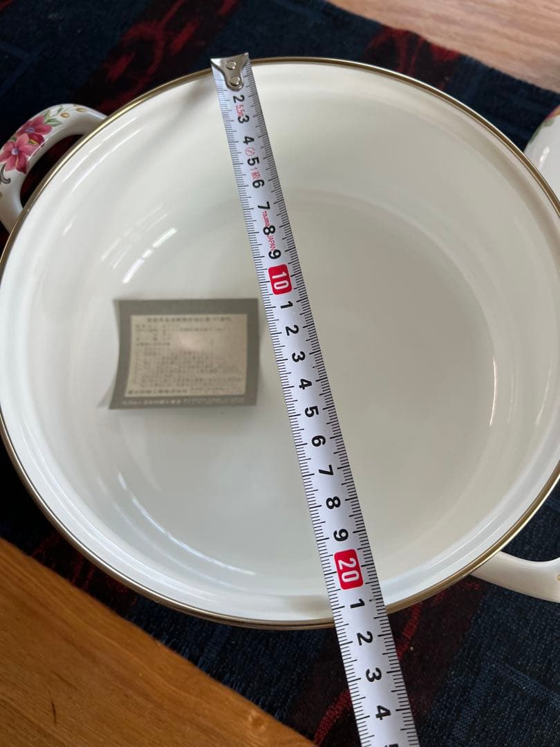 値下げ未使用琺瑯FUJIHORO 富士ホーローFlower Legend３点セッ