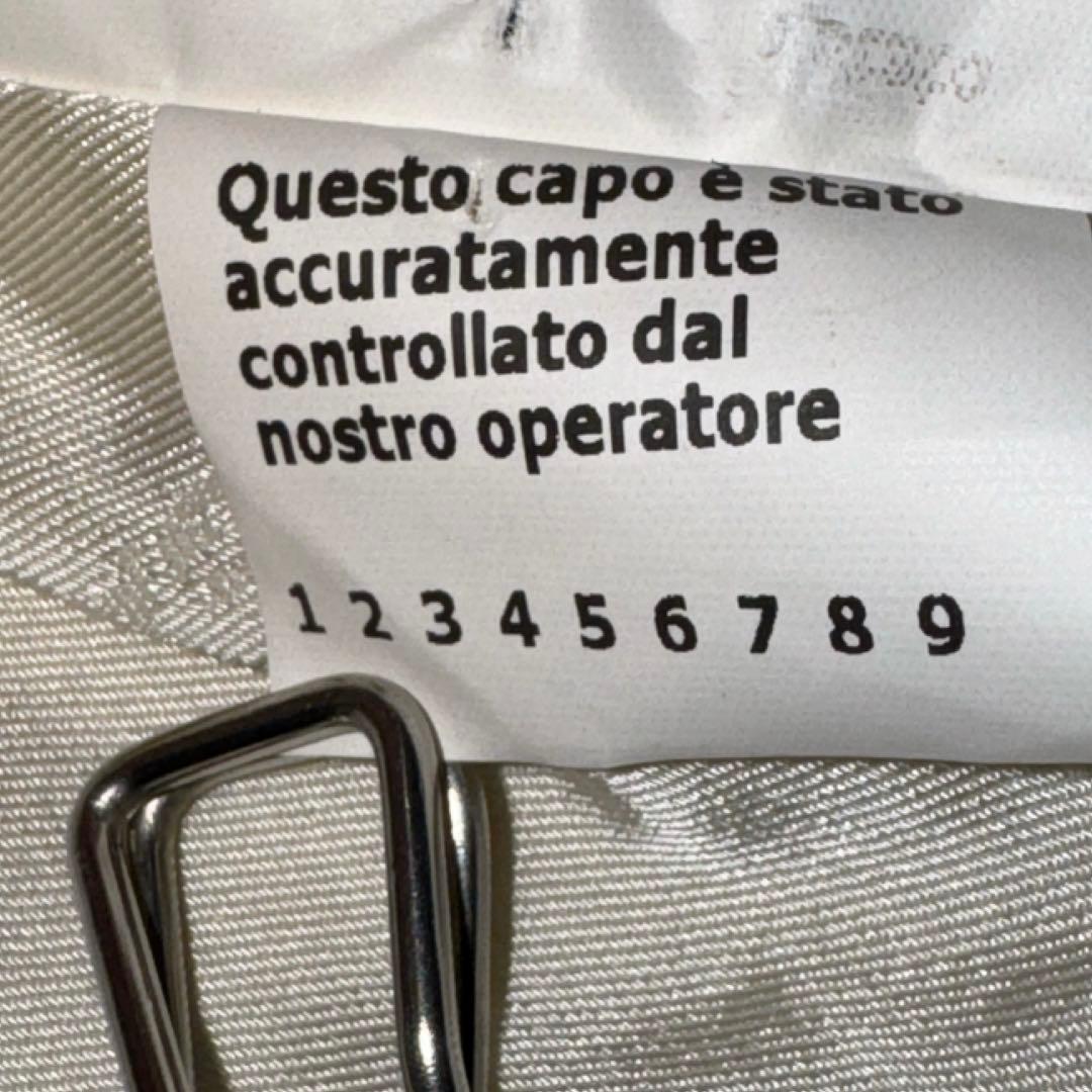 ドルチェ&ガッバーナ　ホワイト　ライダース　38 シープスキン