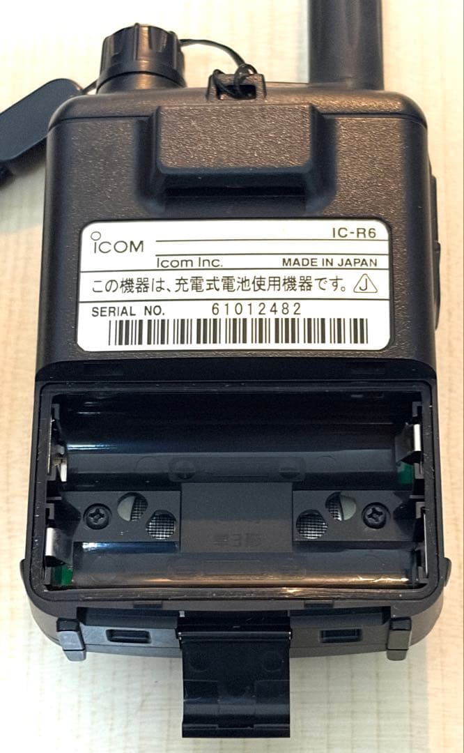 ICOM IC-R6 受信機 オプション付き