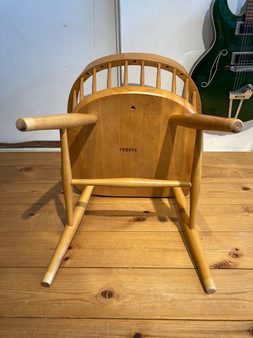 ①画像56枚 キツツキ ダイニングチェア ナチュラル 昭和56年 アーム コロニ