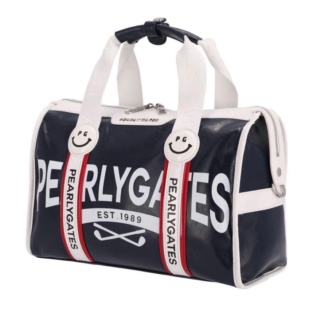 PEARLY GATES キャディバッグ ネイビー/ホワイト