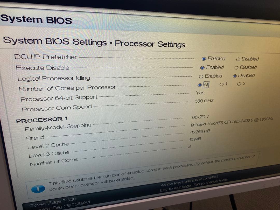 DELL PowerEdge T320 Xeon　OSあり