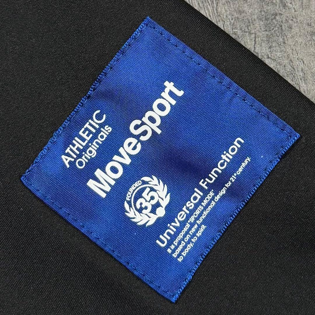 美品 DESCENTE ゴルフウェア キルティング ロゴ ダウン アウター 黒