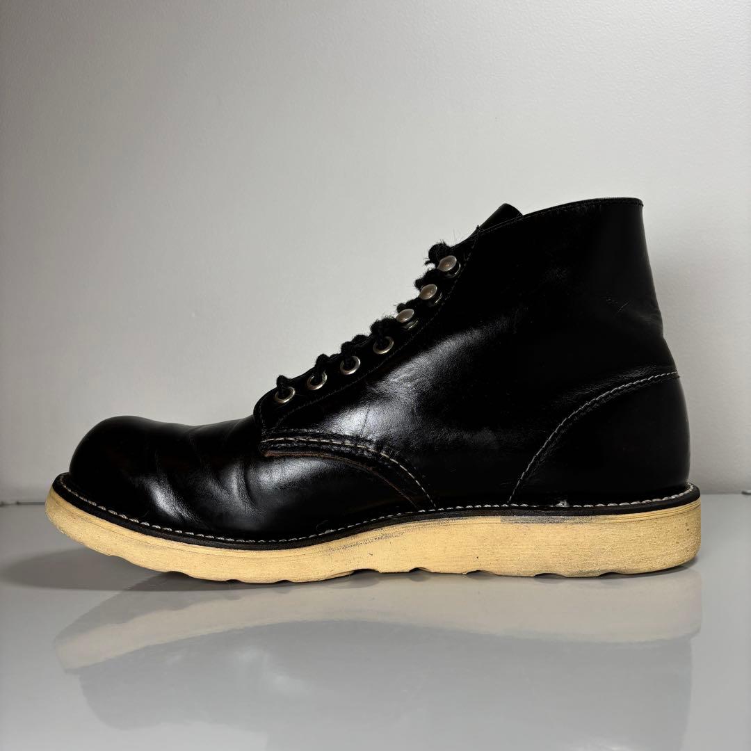 US7EE レッドウィング 8165 四角犬タグ 茶芯 アメリカ製 90年代