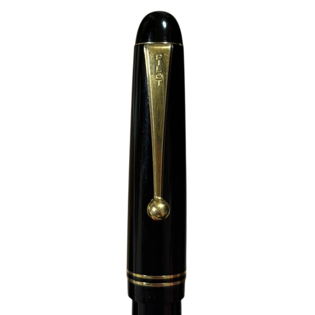 廃盤 PILOT パイロット カスタム 67 万年筆 14k 585 M 黒