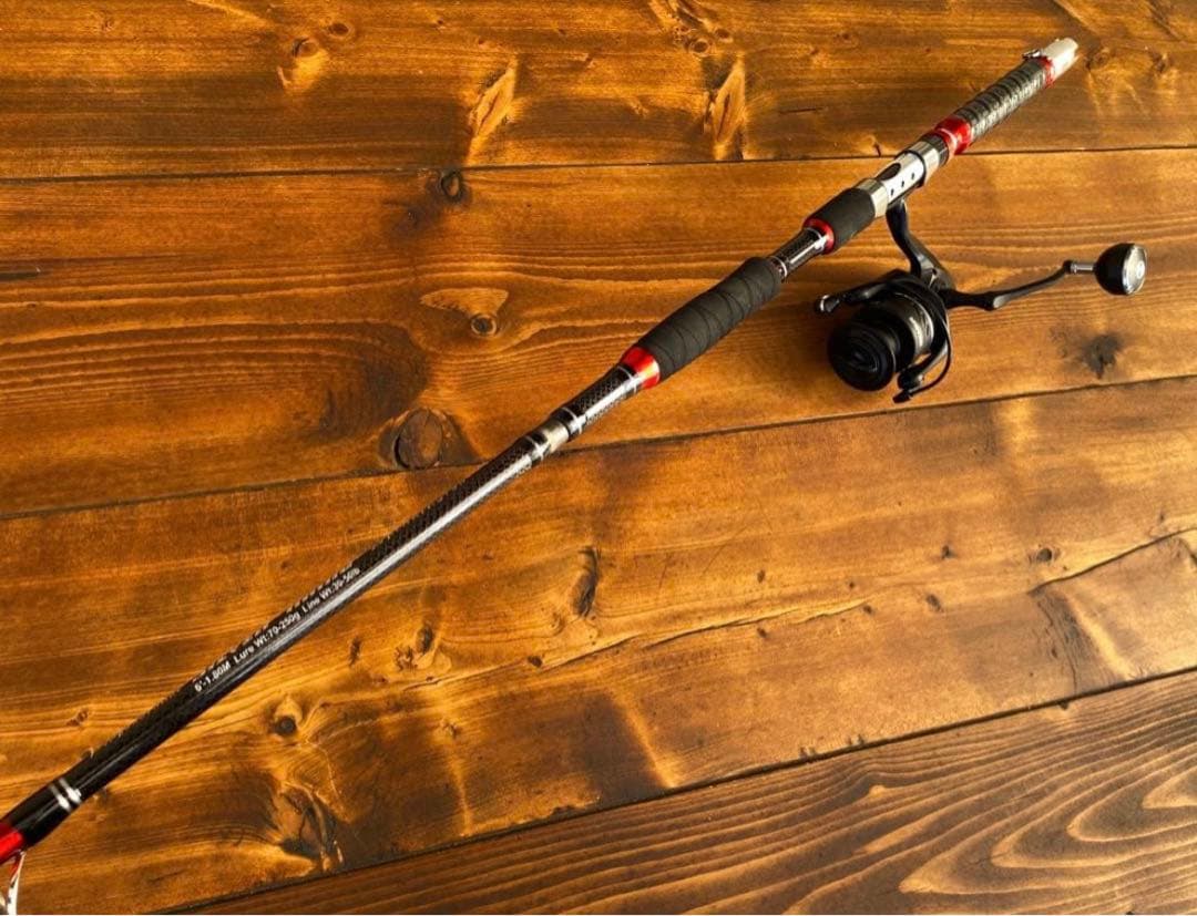 大幅値引き中‼️新品　釣り竿セット　ジギングロッド　船釣り　3ピースパックロッド