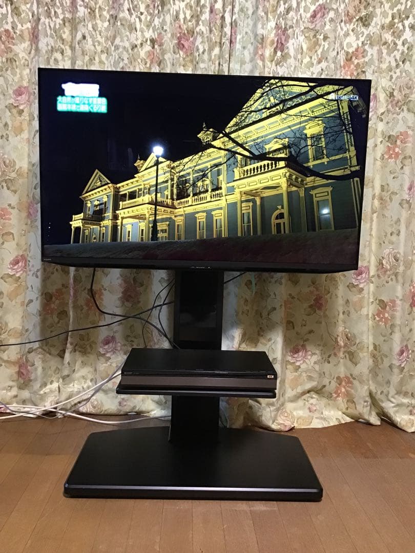 4T-C43EN2 アクオス　4K 2022年製　壁寄せスタンドタイプ
