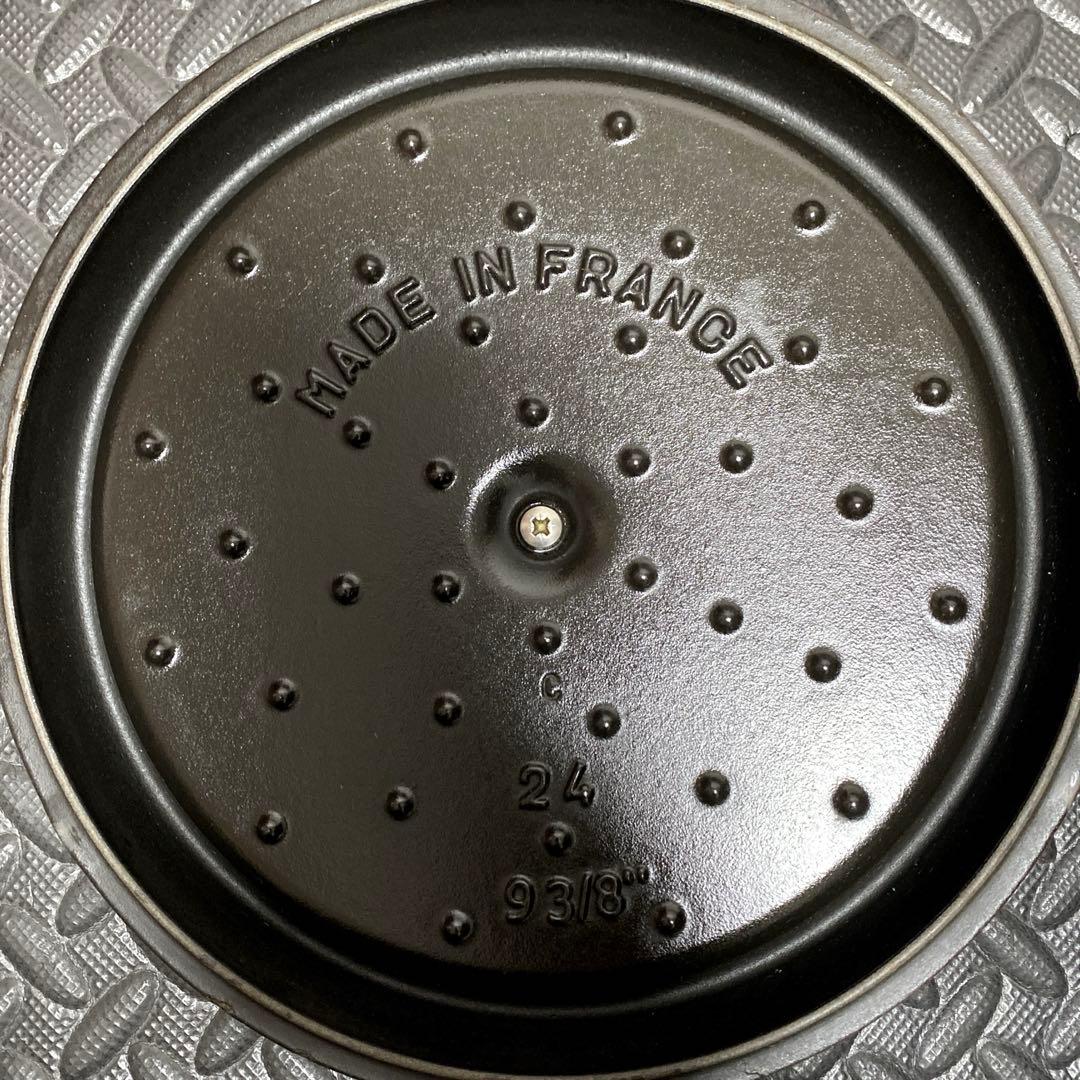 ストウブ（STAUB） ラウンド ココット 24cm チェリーレッド