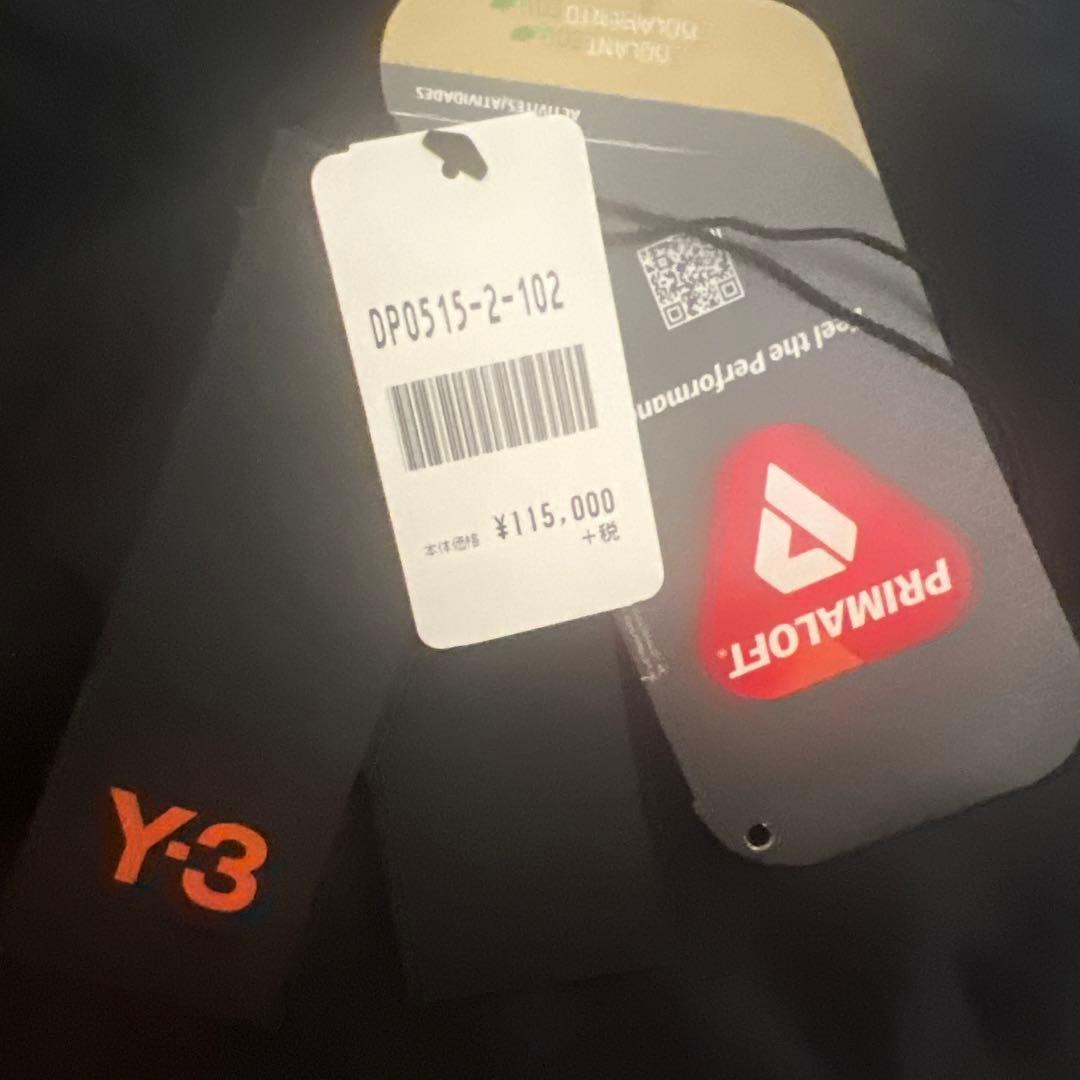 Y-3 ブラック ベンチコート フード付き ovs parka dp0515