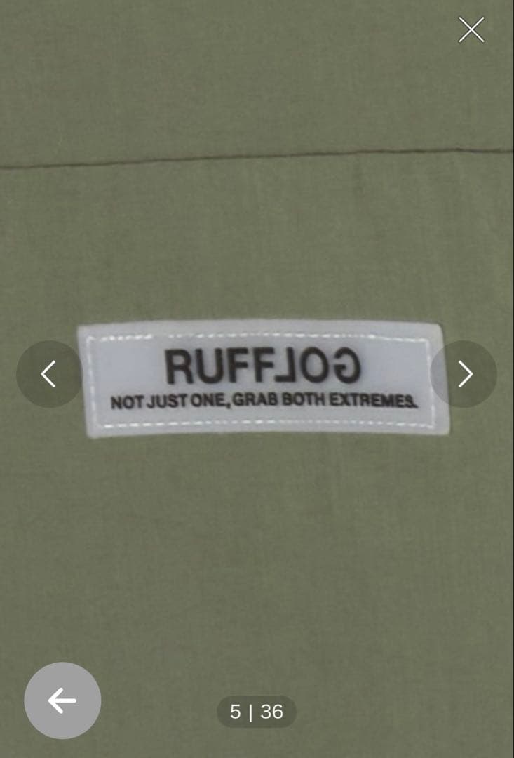 RUFFLOG ジャケット