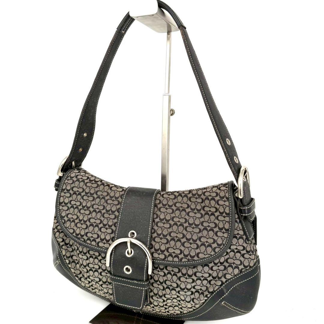 COACH コーチ ソーホー シグネチャー ワンショルダーバッグ ハンドバッグ