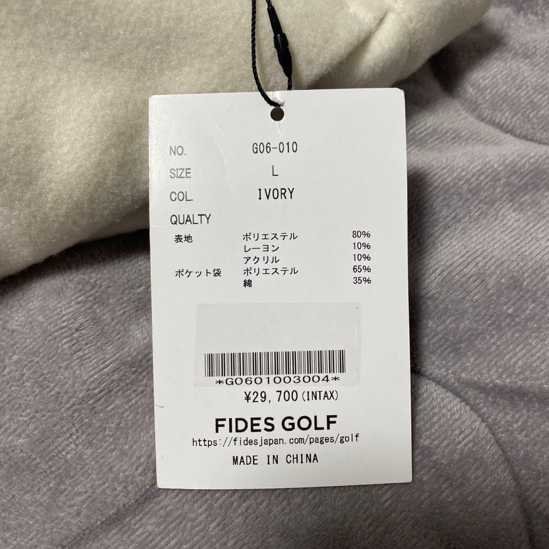 新品★FIDES GOLF フィデス★ウール サイドライン パンツ L ゴルフ