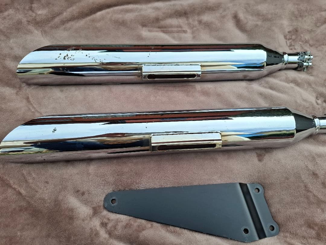 xvs1100 スリップオンマフラー