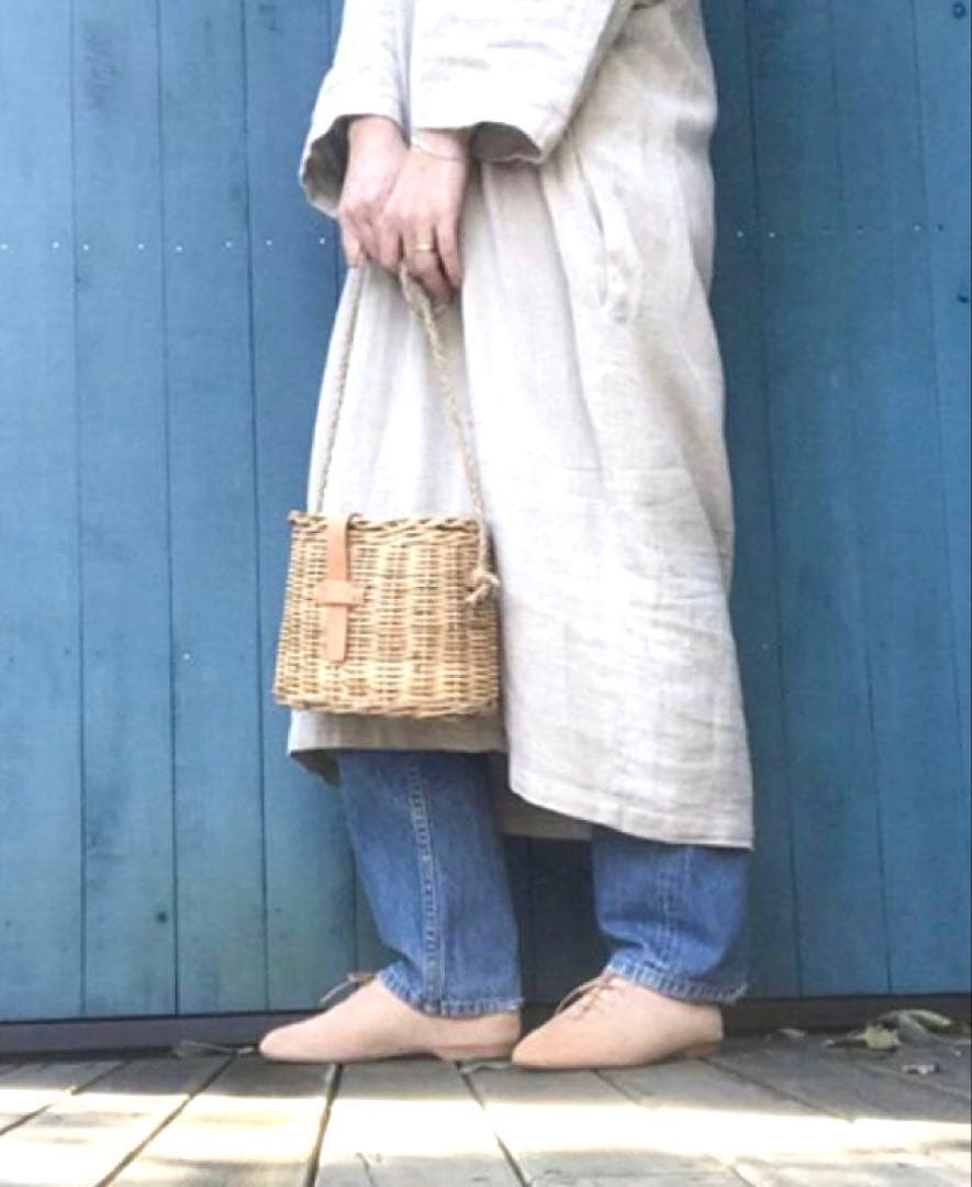 LUDLOW ラドロー ラタンポシェット 本革蓋限定コレクション