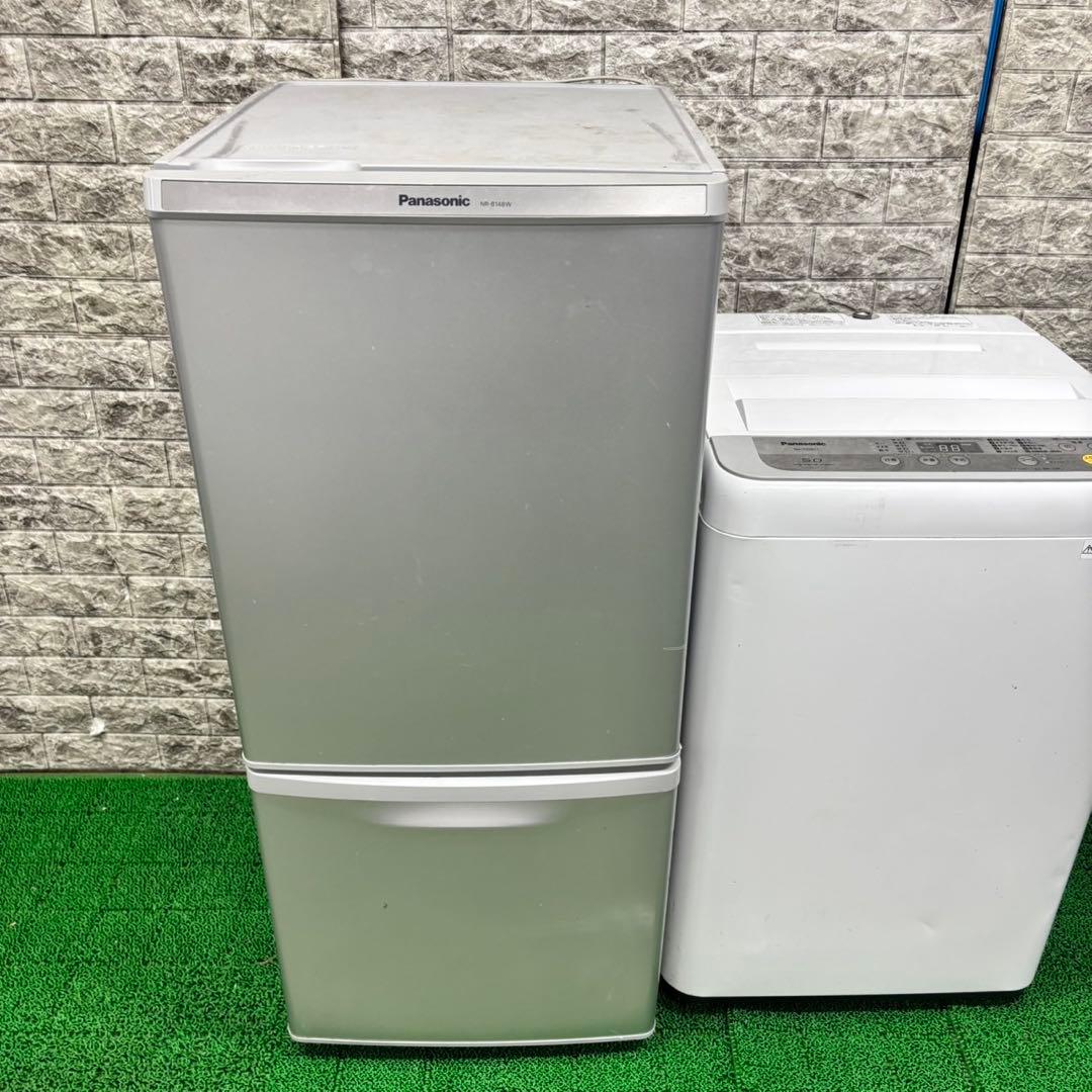 605 パナソニック　冷蔵庫　洗濯機　２点セット　小型　一人暮らし　国内メーカー